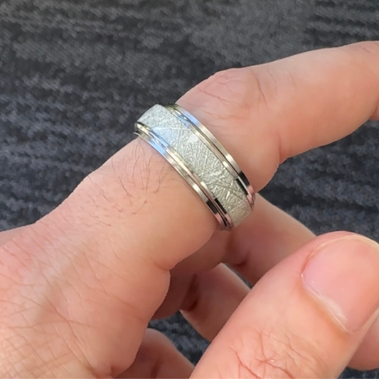 Anxiety Rings Australia Meteorite Ring