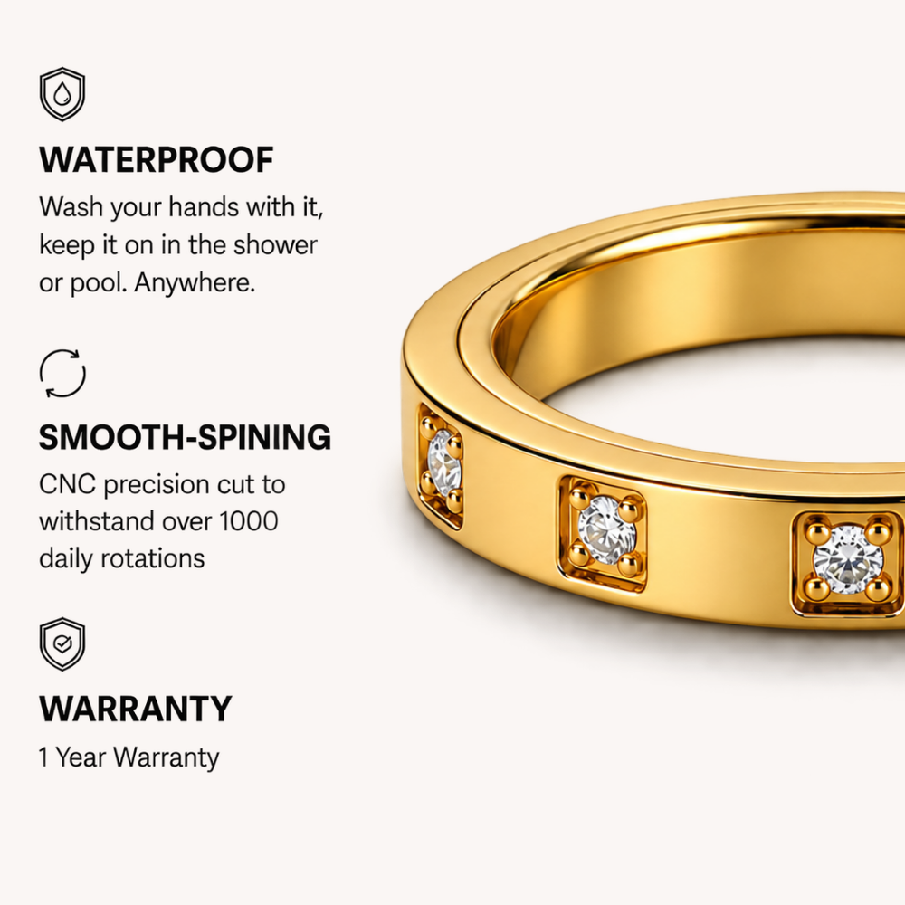 Monaco Spinner Ring