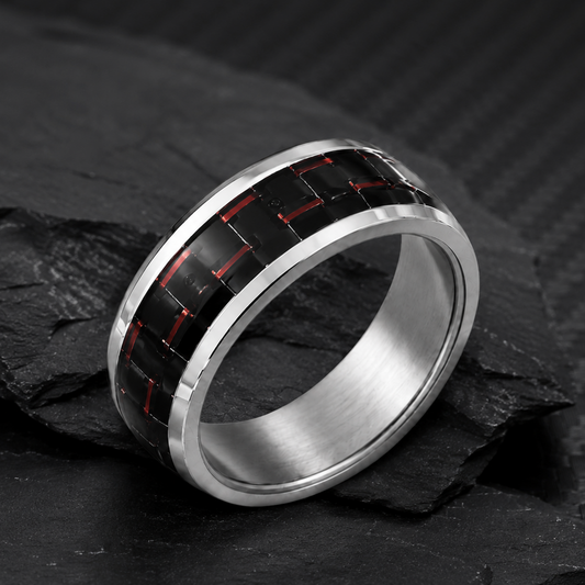 CARBON Spinner Ring