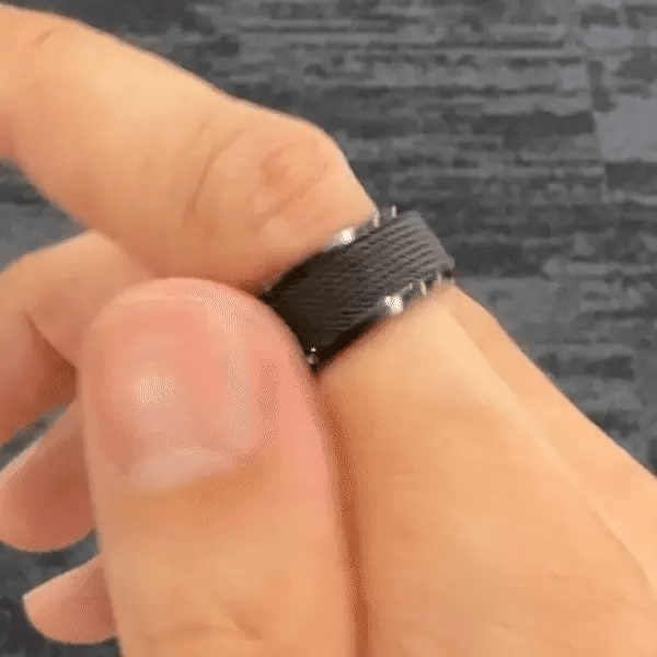 Chainmail Spinning Anxiety Ring