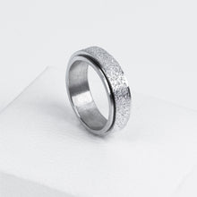 Load image into Gallery viewer, Sparkly Silver Anxiety Ring

