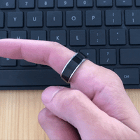 TWO TONE Spinner Ring